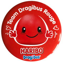 Magnet Dragibus Team rouge